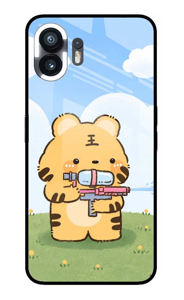 Tiger Treat Nothing Phone 2 Glass Case