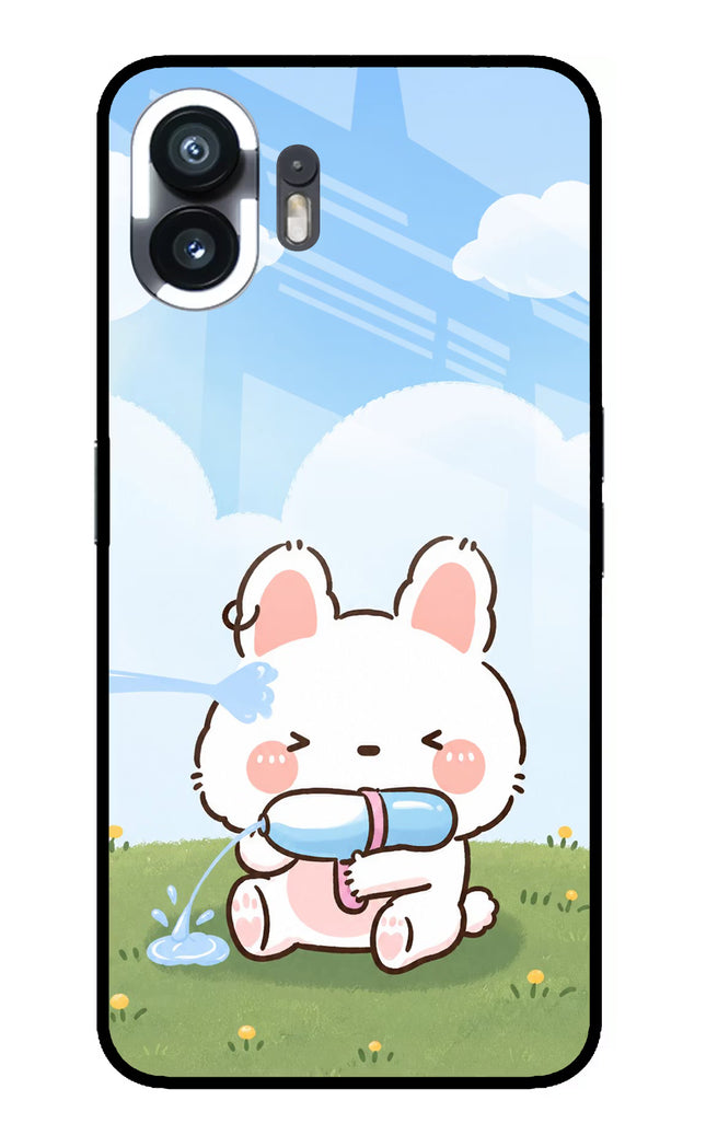 Bunny Treat Nothing Phone 2 Glass Case