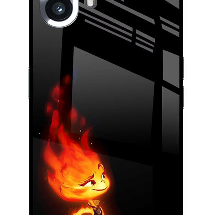 Ember Flame Nothing Phone 2 Glass Case