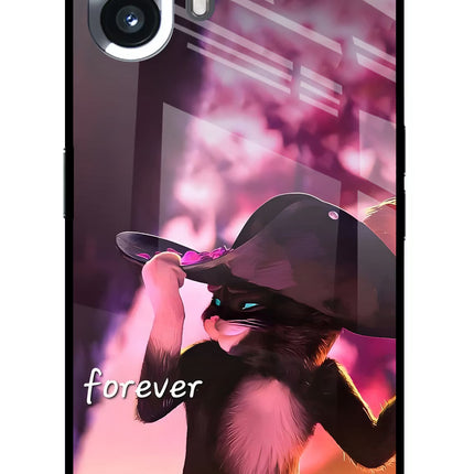 Forever Cat Nothing Phone 2 Glass Case