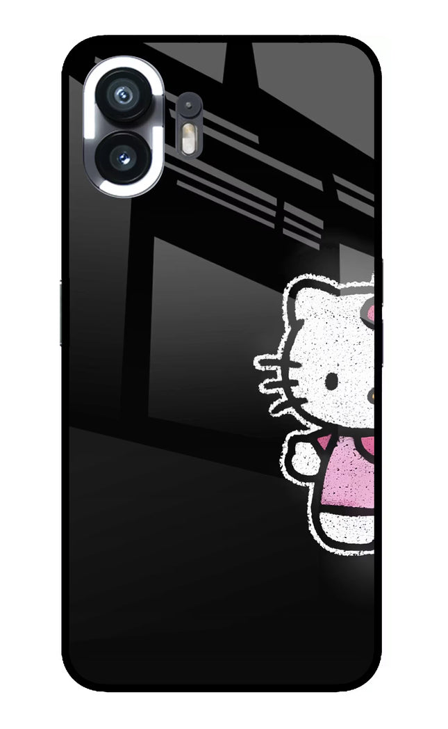 Kitty Charm Nothing Phone 2 Glass Case