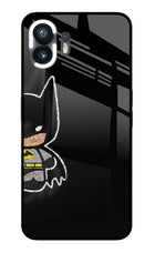 Bat Kitty Nothing Phone 2 Glass Case