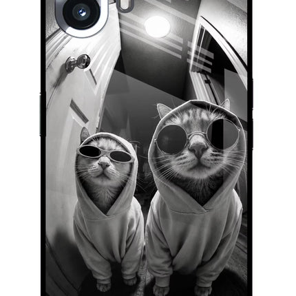 Hood Cats Nothing Phone 2 Glass Case