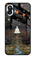 Space Monk Nothing Phone 2 Glass Case
