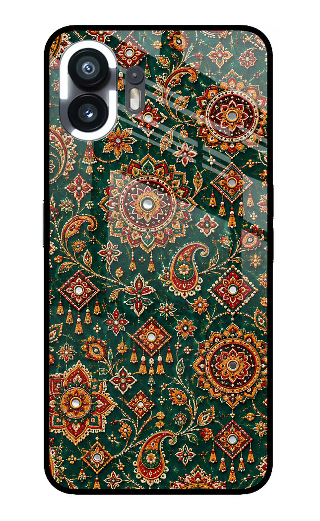 Green Pataka Nothing Phone 2 Glass Case