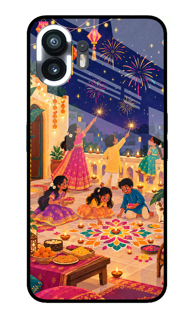 Diwali Night Nothing Phone 2 Glass Case