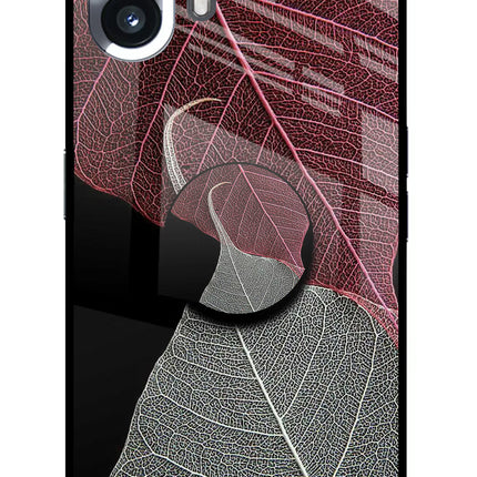 Leaf Pattern Nothing Phone 2 Pop Case by Casekaro