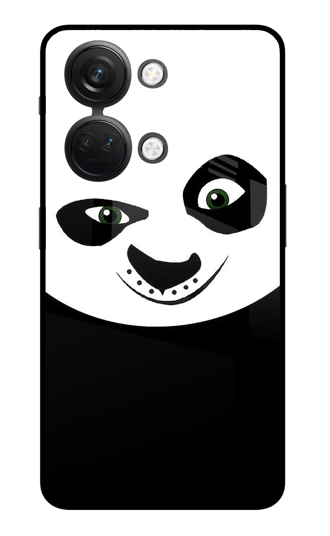 Panda OnePlus Nord 3 5G Glass Case Back Cover by Casekaro