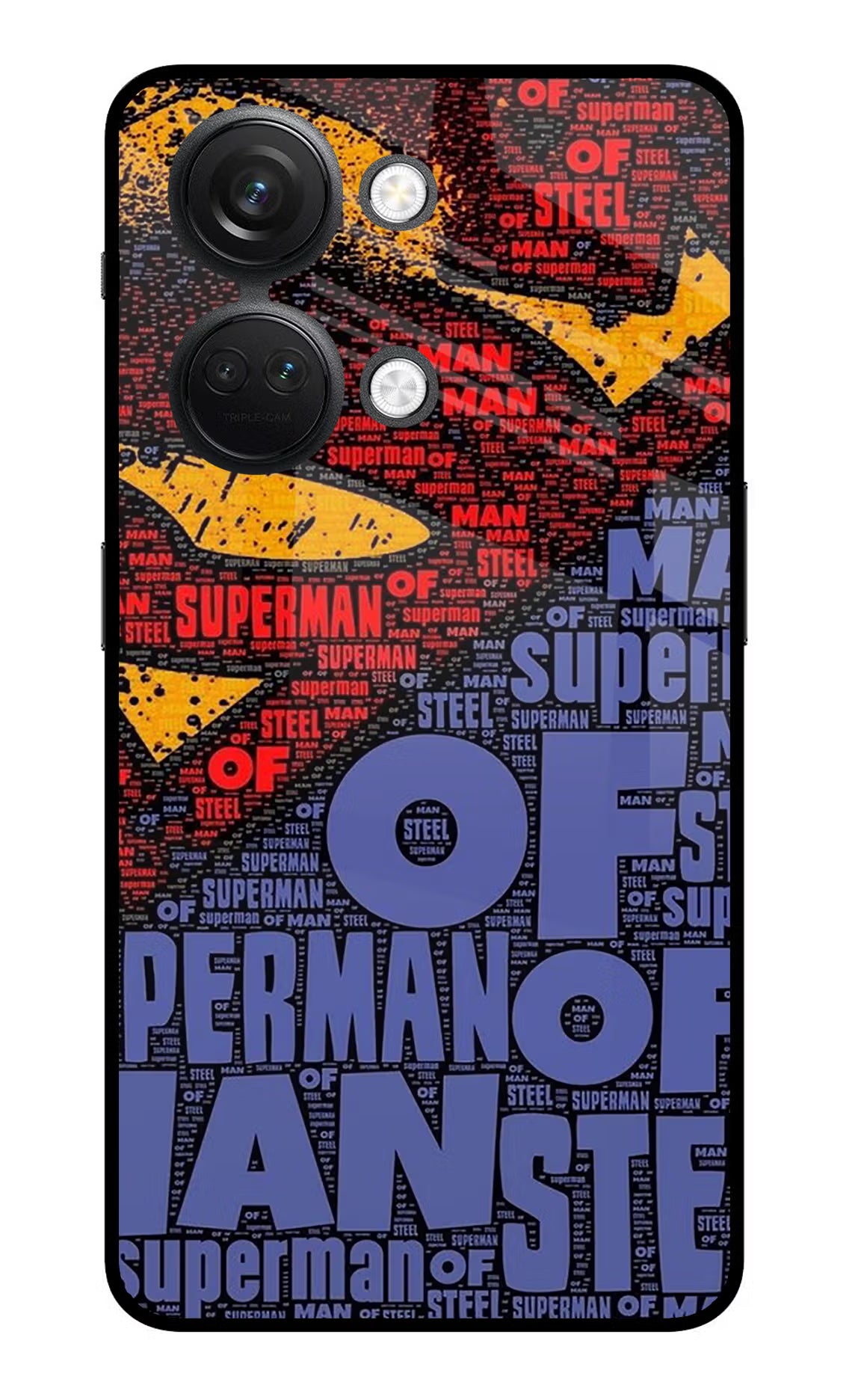 Superman OnePlus Nord 3 5G Glass Case Back Cover by Casekaro