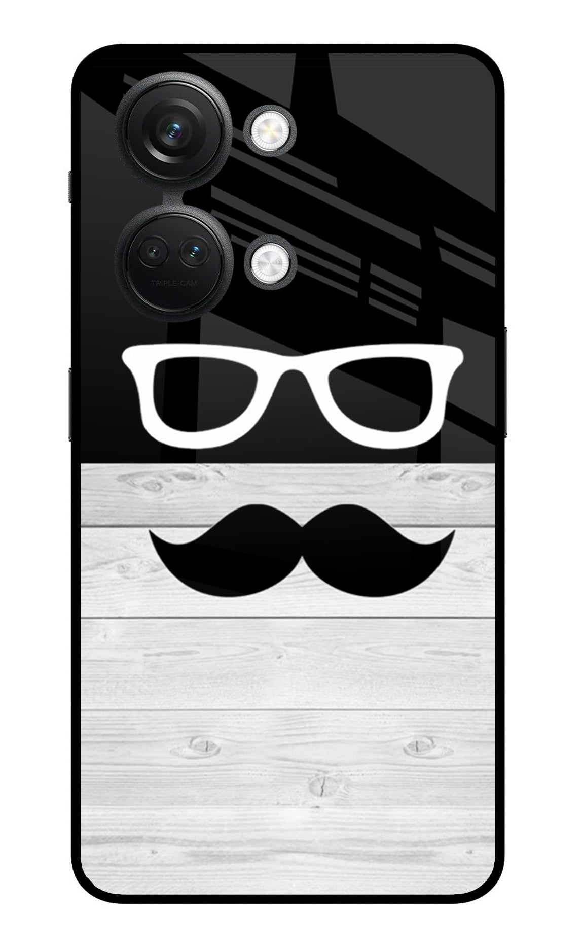 Mustache OnePlus Nord 3 5G Glass Case