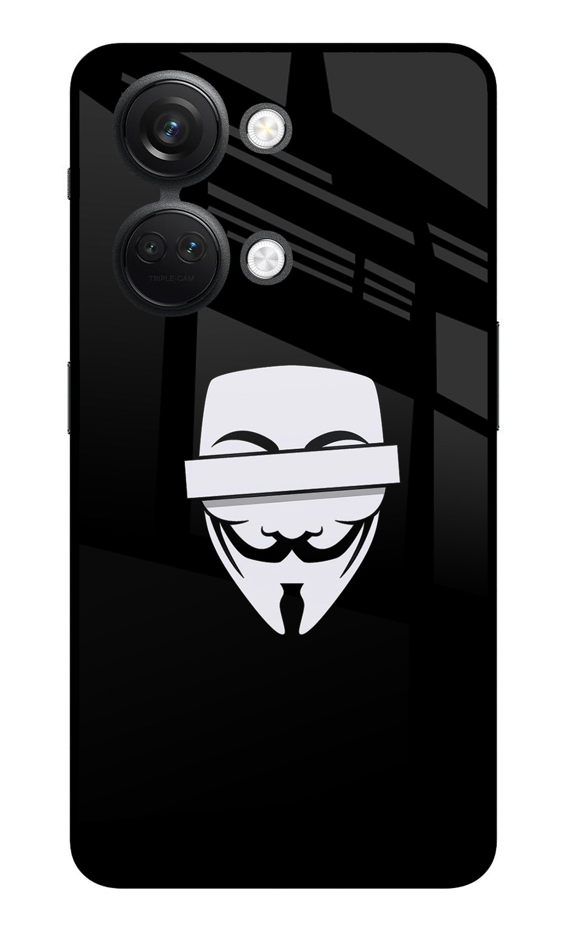 Anonymous Face OnePlus Nord 3 5G Glass Case