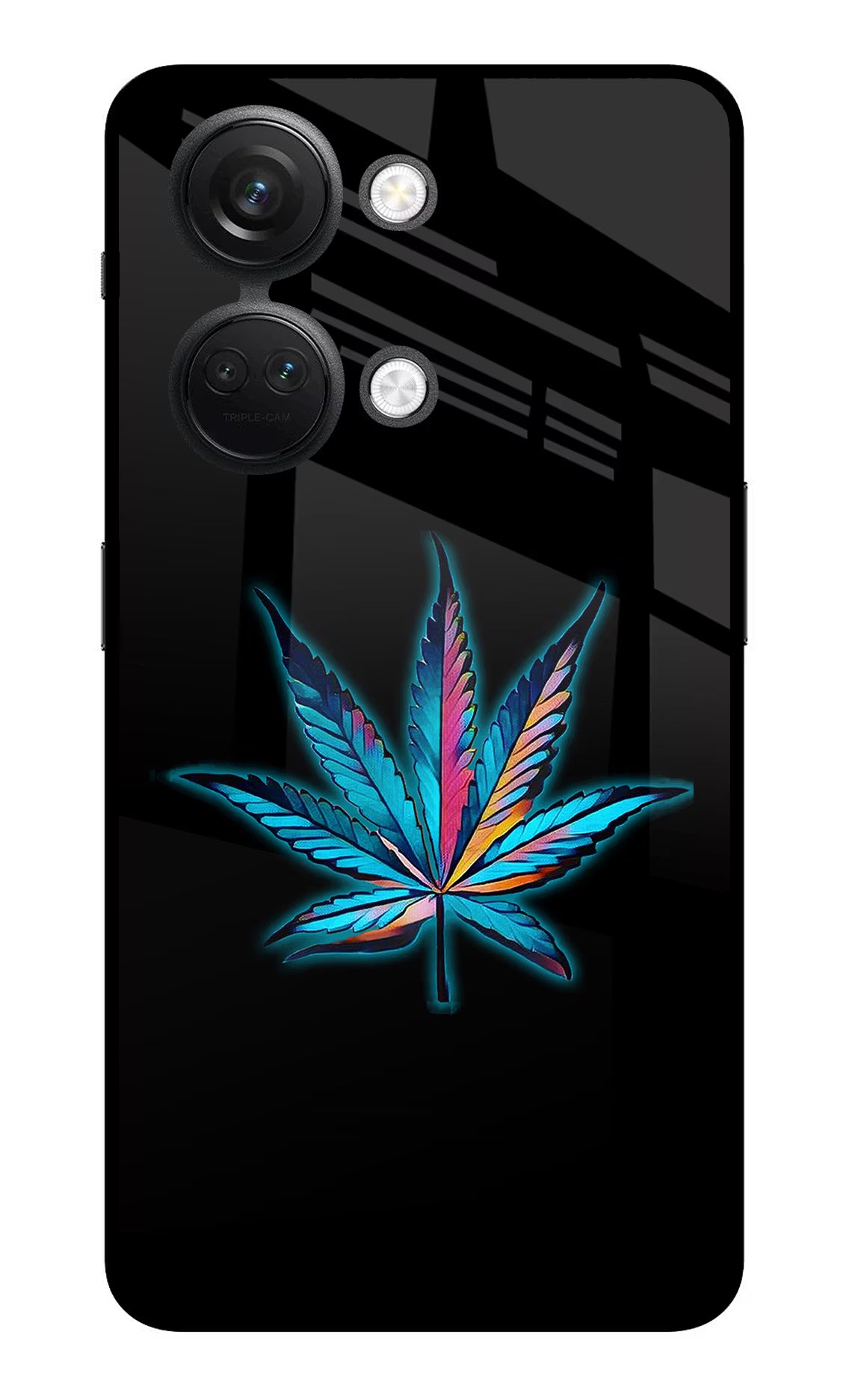 Weed OnePlus Nord 3 5G Glass Case Back Cover by Casekaro
