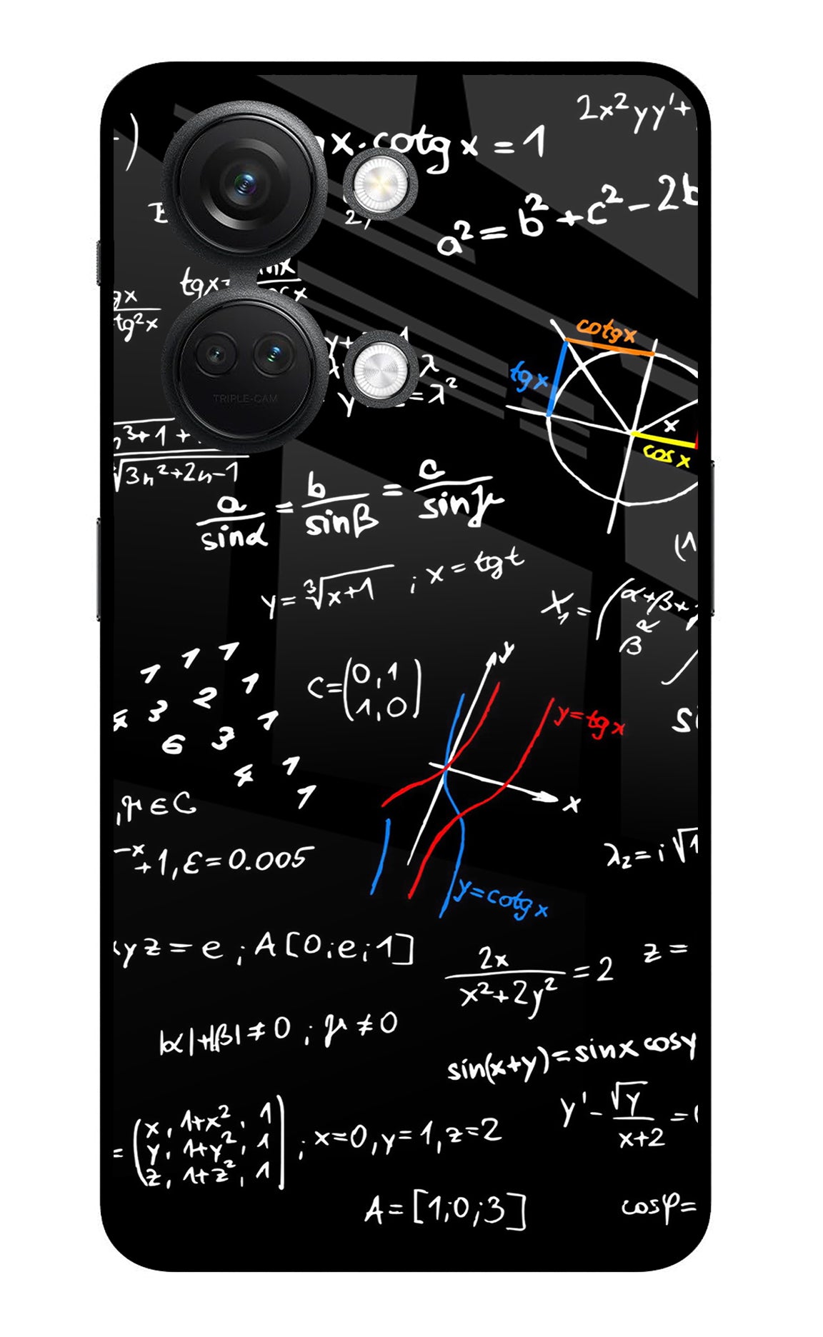 Mathematics Formula OnePlus Nord 3 5G Glass Case