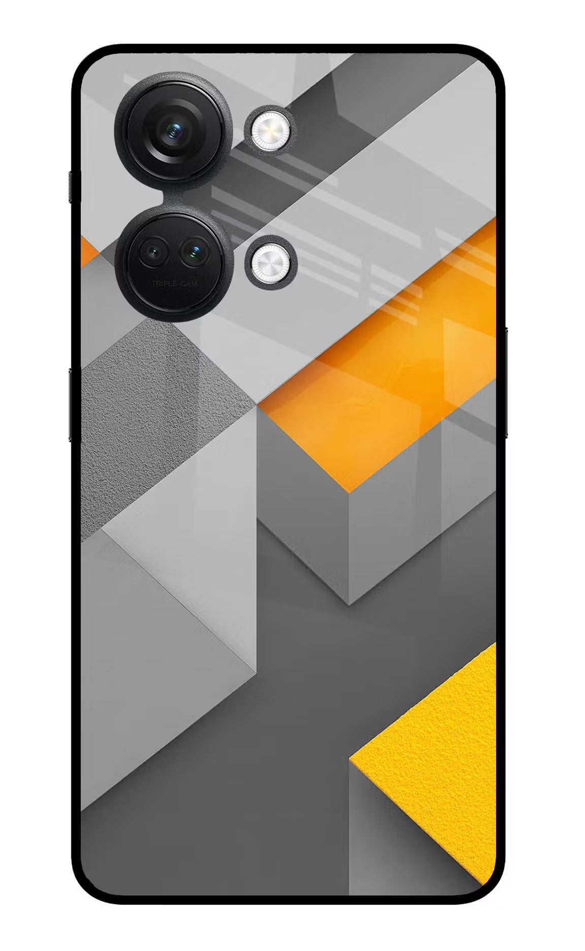 Abstract OnePlus Nord 3 5G Glass Case Back Cover by Casekaro