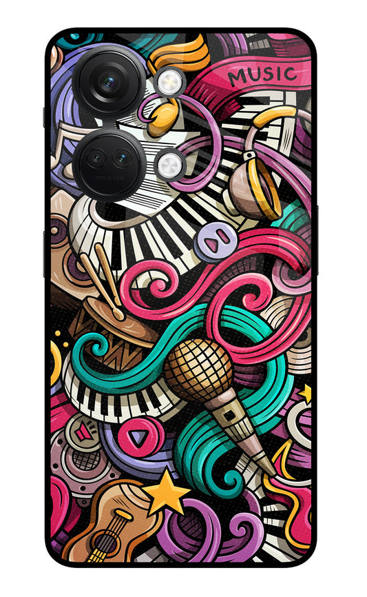 Music Abstract OnePlus Nord 3 5G Glass Case