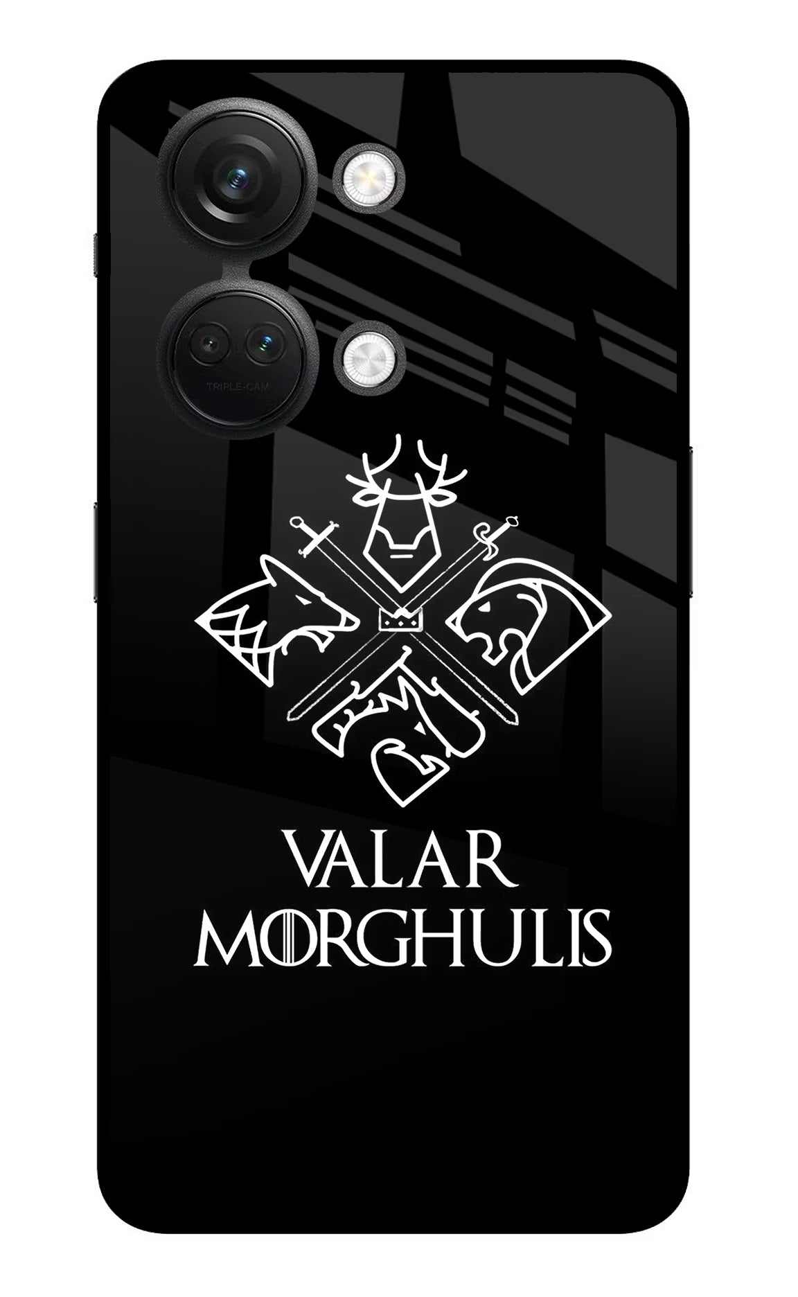 Valar Morghulis | Game Of Thrones OnePlus Nord 3 5G Glass Case Back Cover by Casekaro