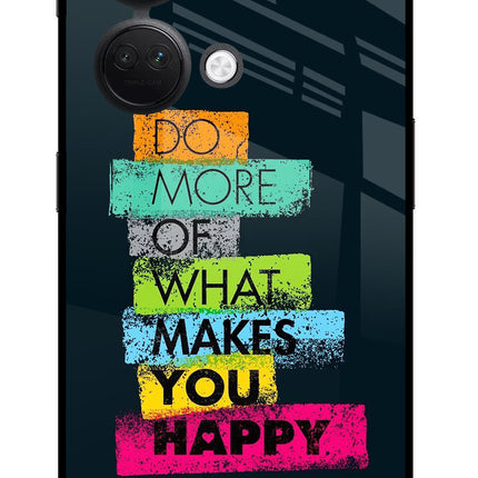 Do More Of What Makes You Happy OnePlus Nord 3 5G Glass Case
