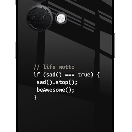 Life Motto Code OnePlus Nord 3 5G Glass Case