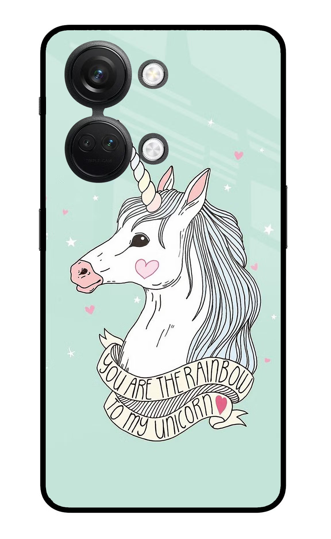 Unicorn Wallpaper OnePlus Nord 3 5G Glass Case Back Cover by Casekaro