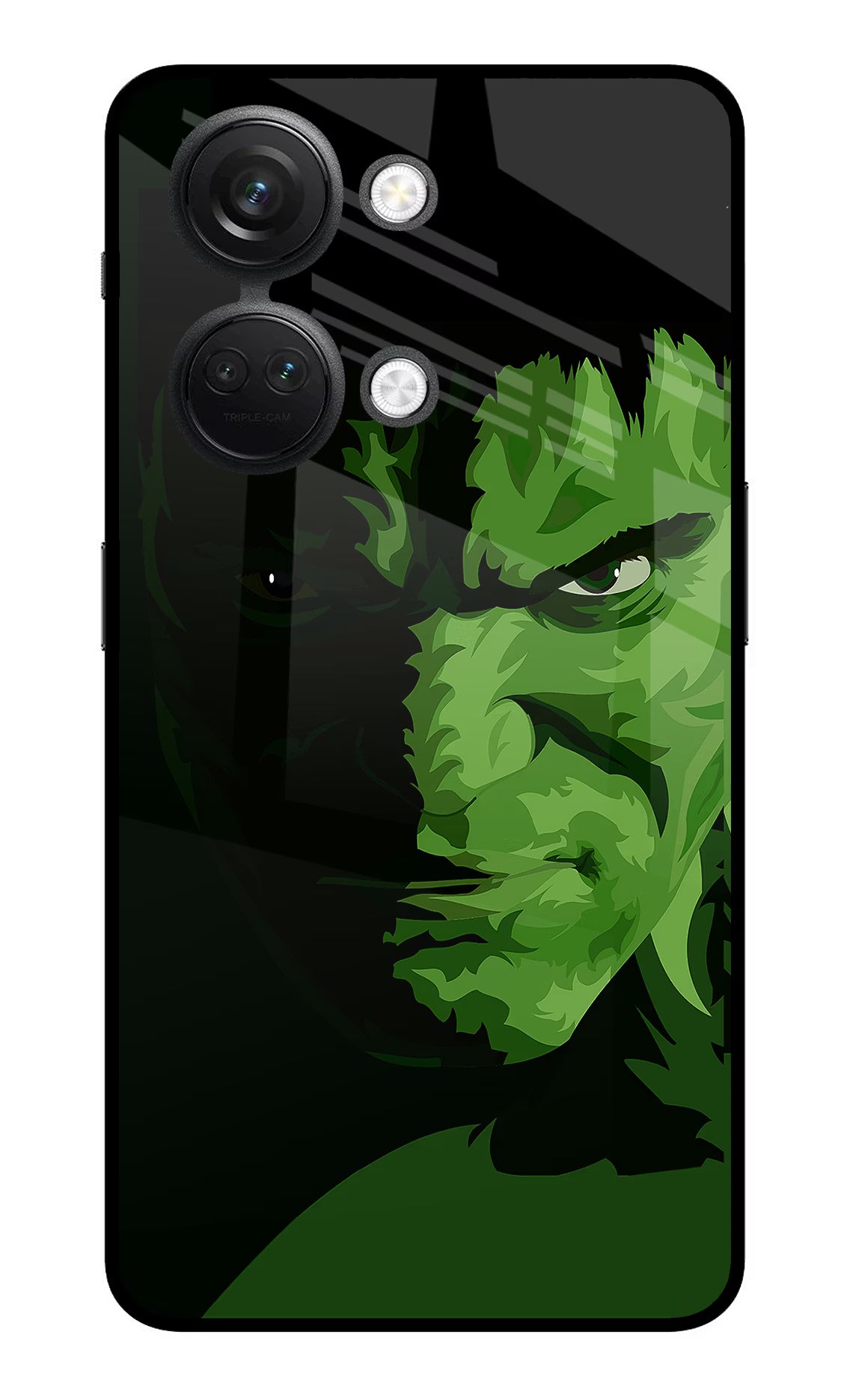 HULK OnePlus Nord 3 5G Glass Case Back Cover by Casekaro