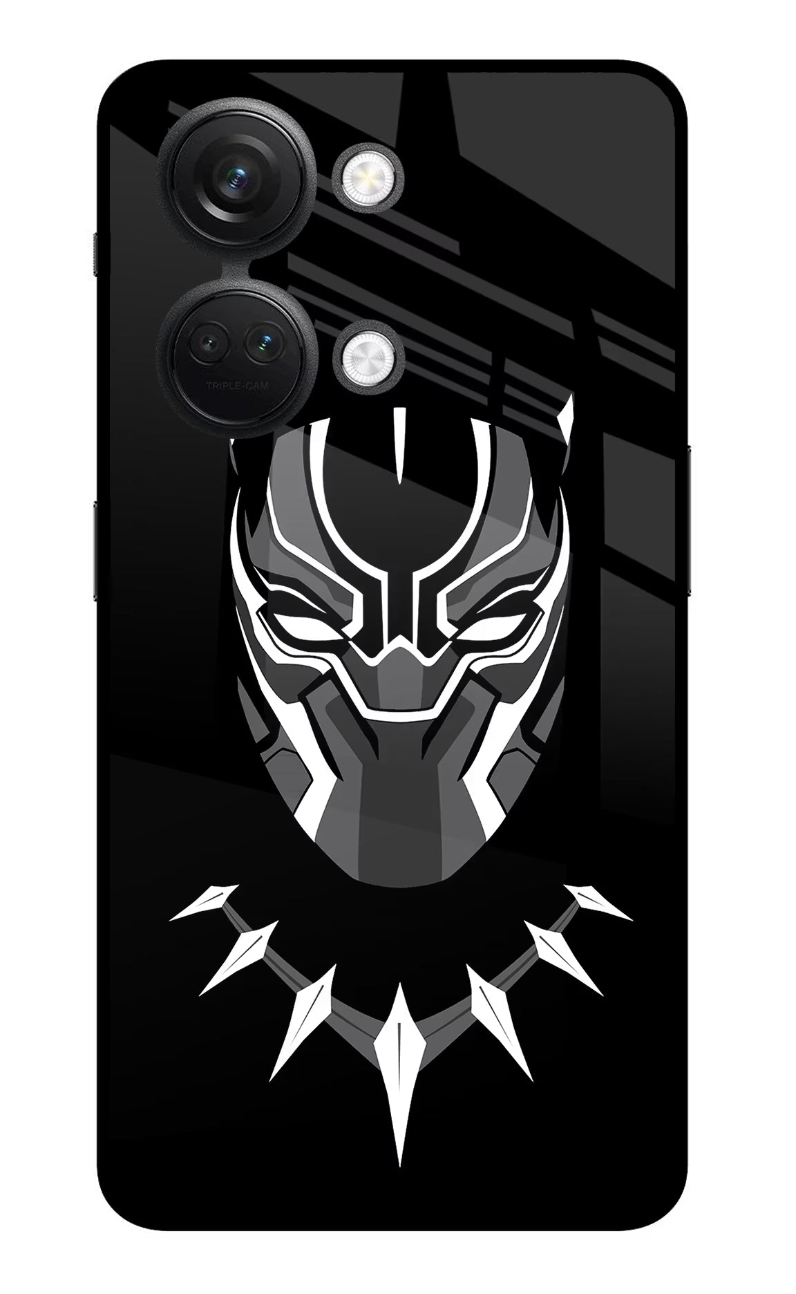 Black Panther OnePlus Nord 3 5G Glass Case Back Cover by Casekaro