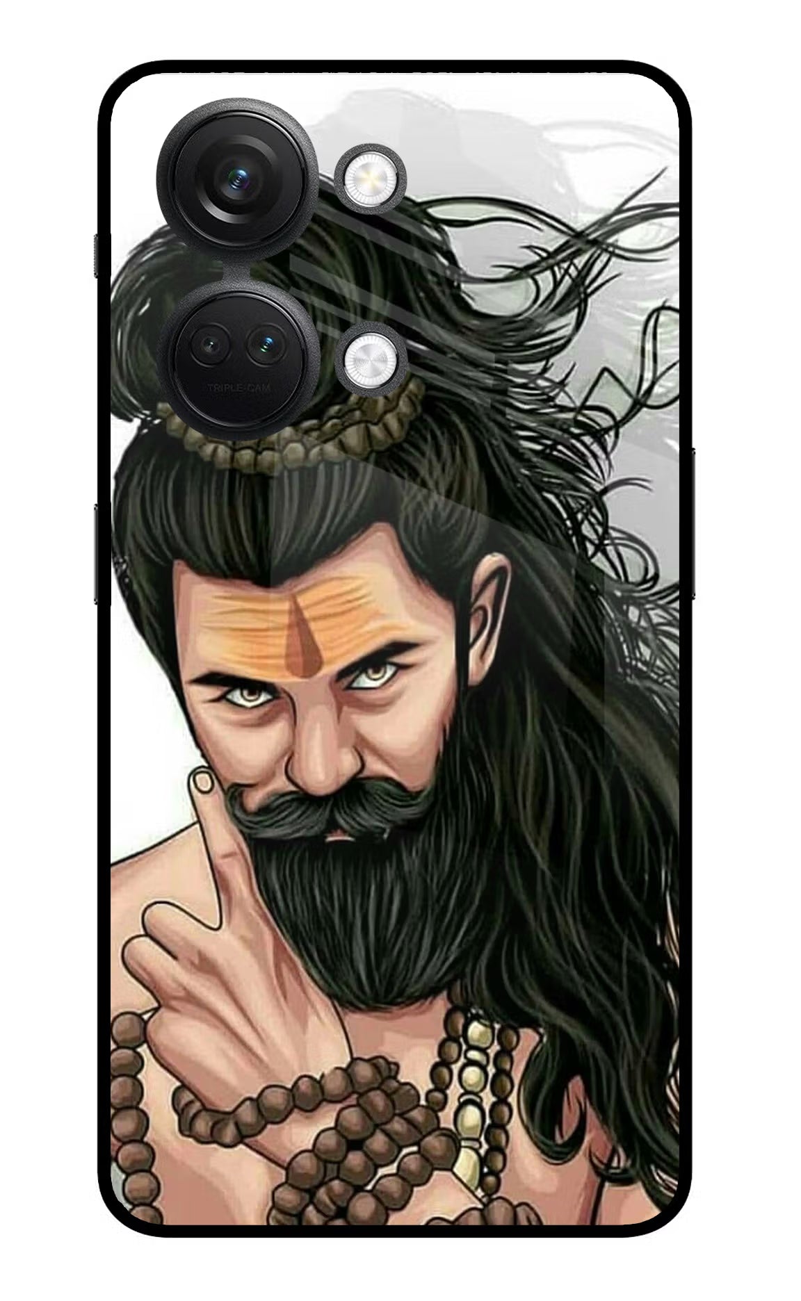 Mahadev OnePlus Nord 3 5G Glass Case Back Cover by Casekaro