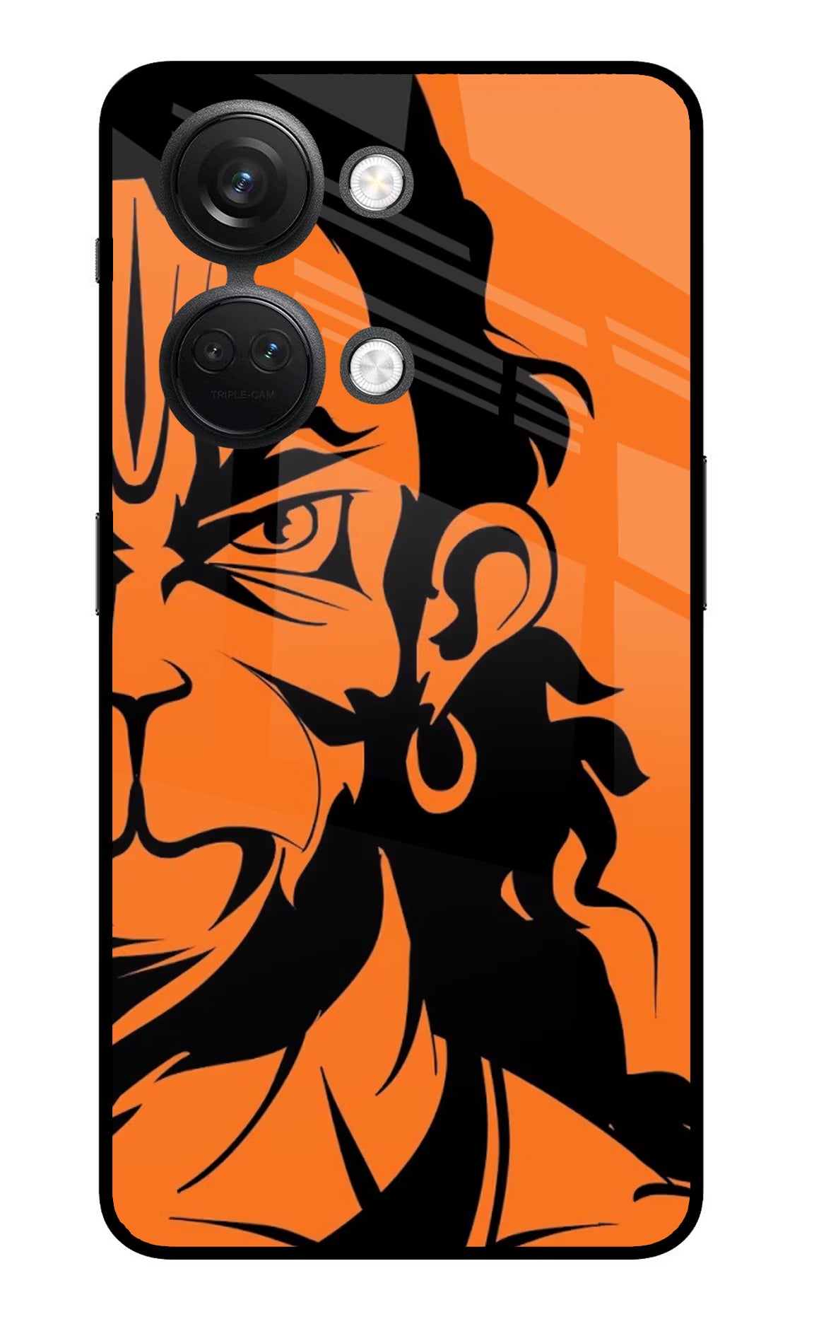 Hanuman OnePlus Nord 3 5G Glass Case Back Cover by Casekaro