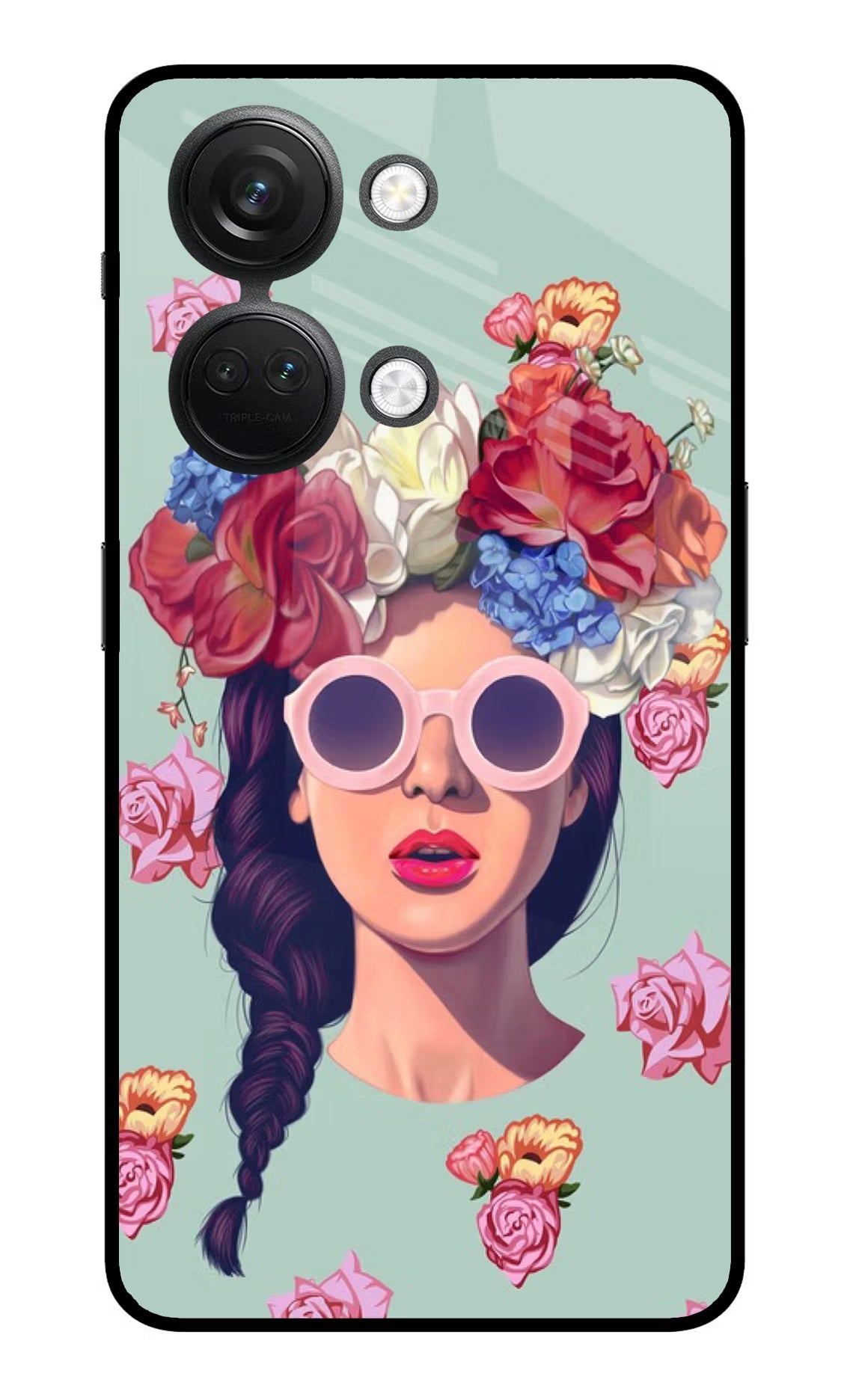 Pretty Girl OnePlus Nord 3 5G Glass Case Back Cover by Casekaro