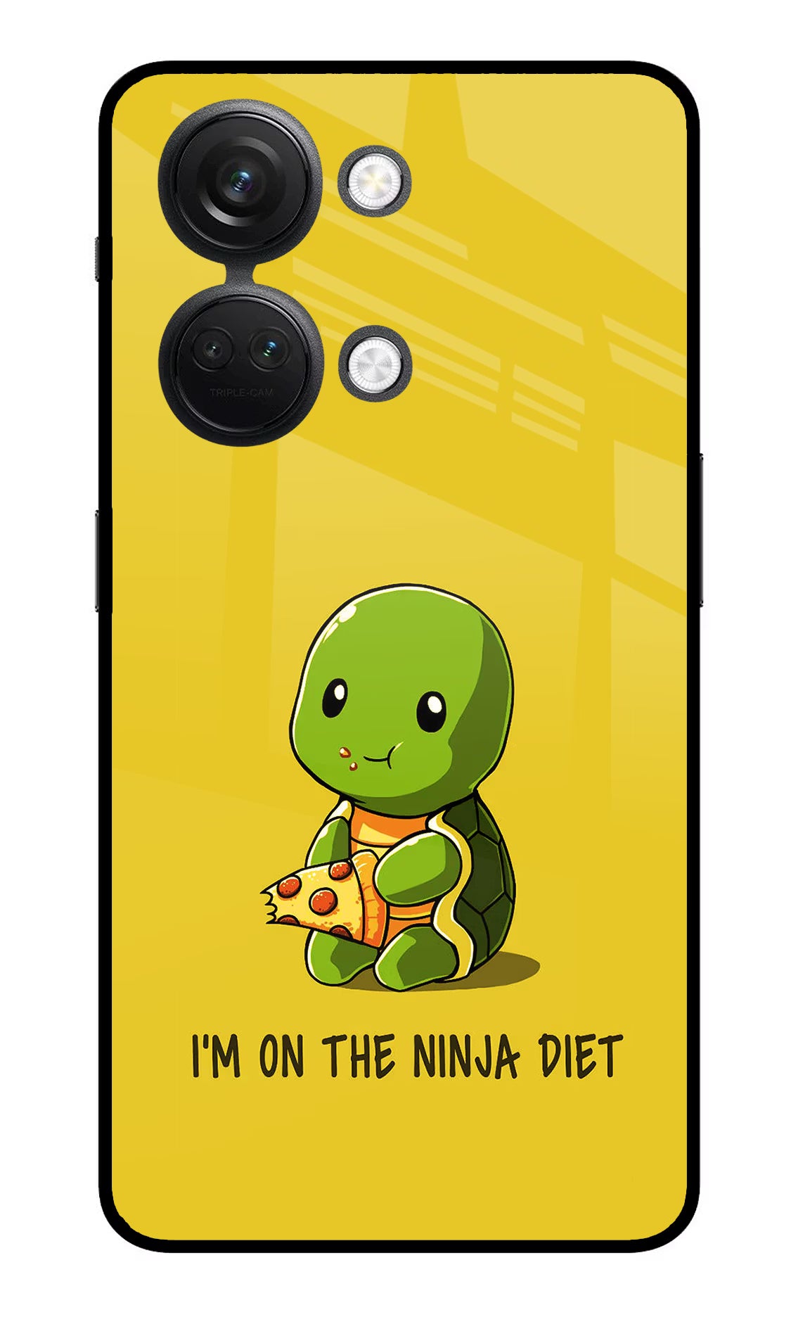 I'm on Ninja Diet OnePlus Nord 3 5G Glass Case Back Cover by Casekaro