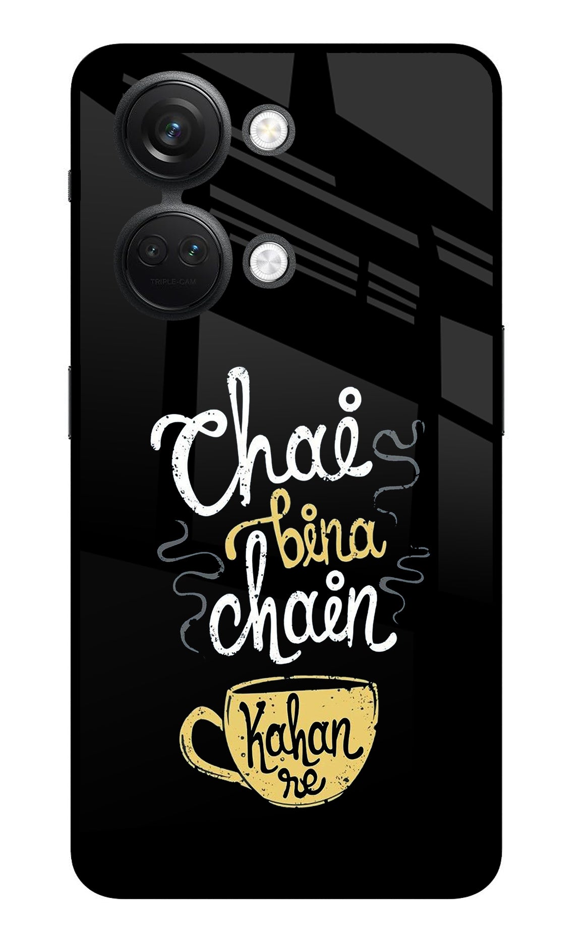 Chai Bina Chain Kaha Re OnePlus Nord 3 5G Glass Case