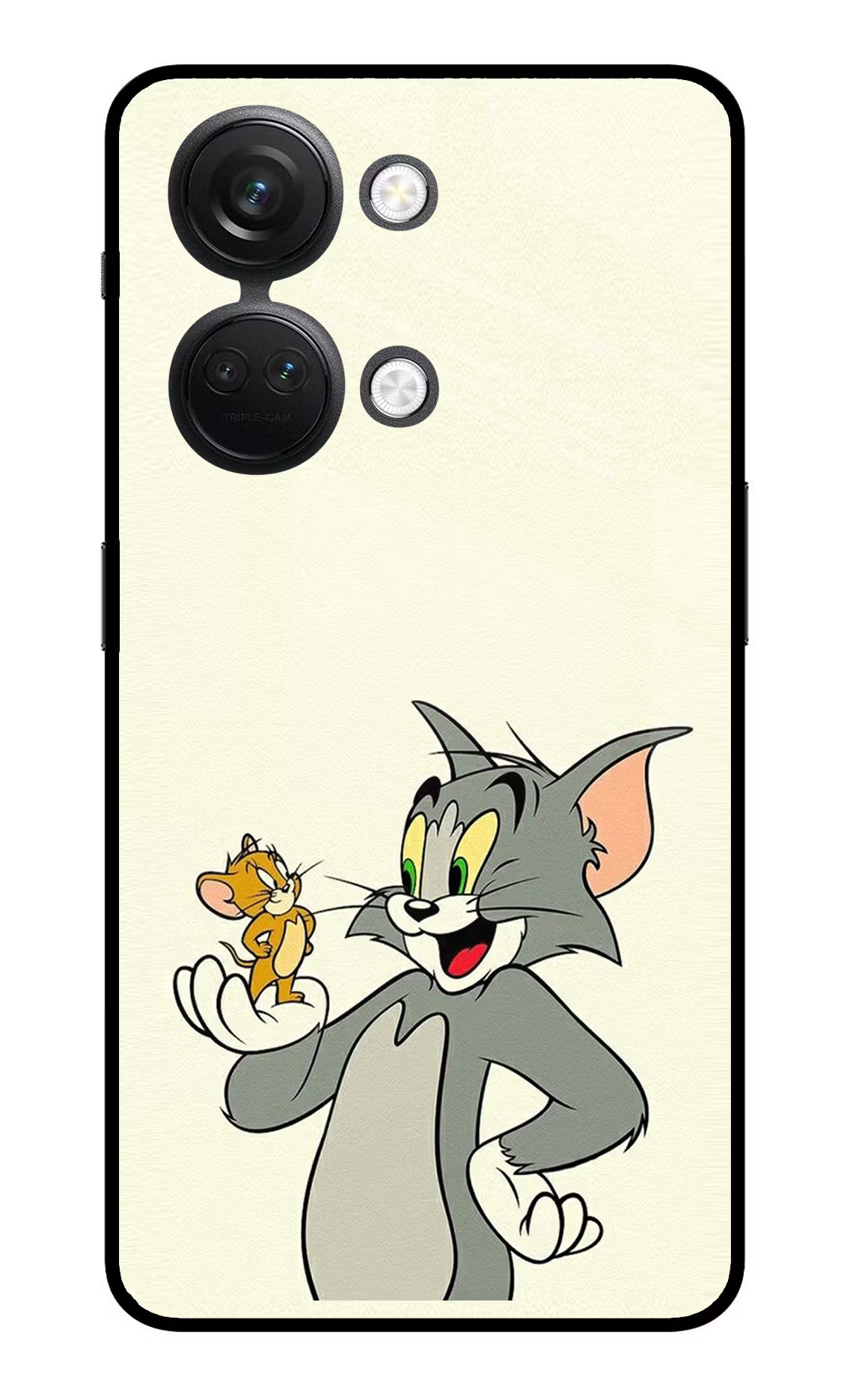 Tom & Jerry OnePlus Nord 3 5G Glass Case Back Cover by Casekaro