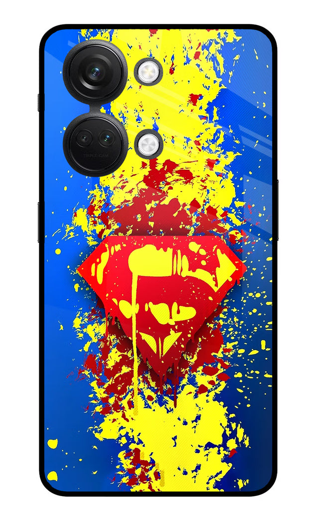Superman logo OnePlus Nord 3 5G Glass Case