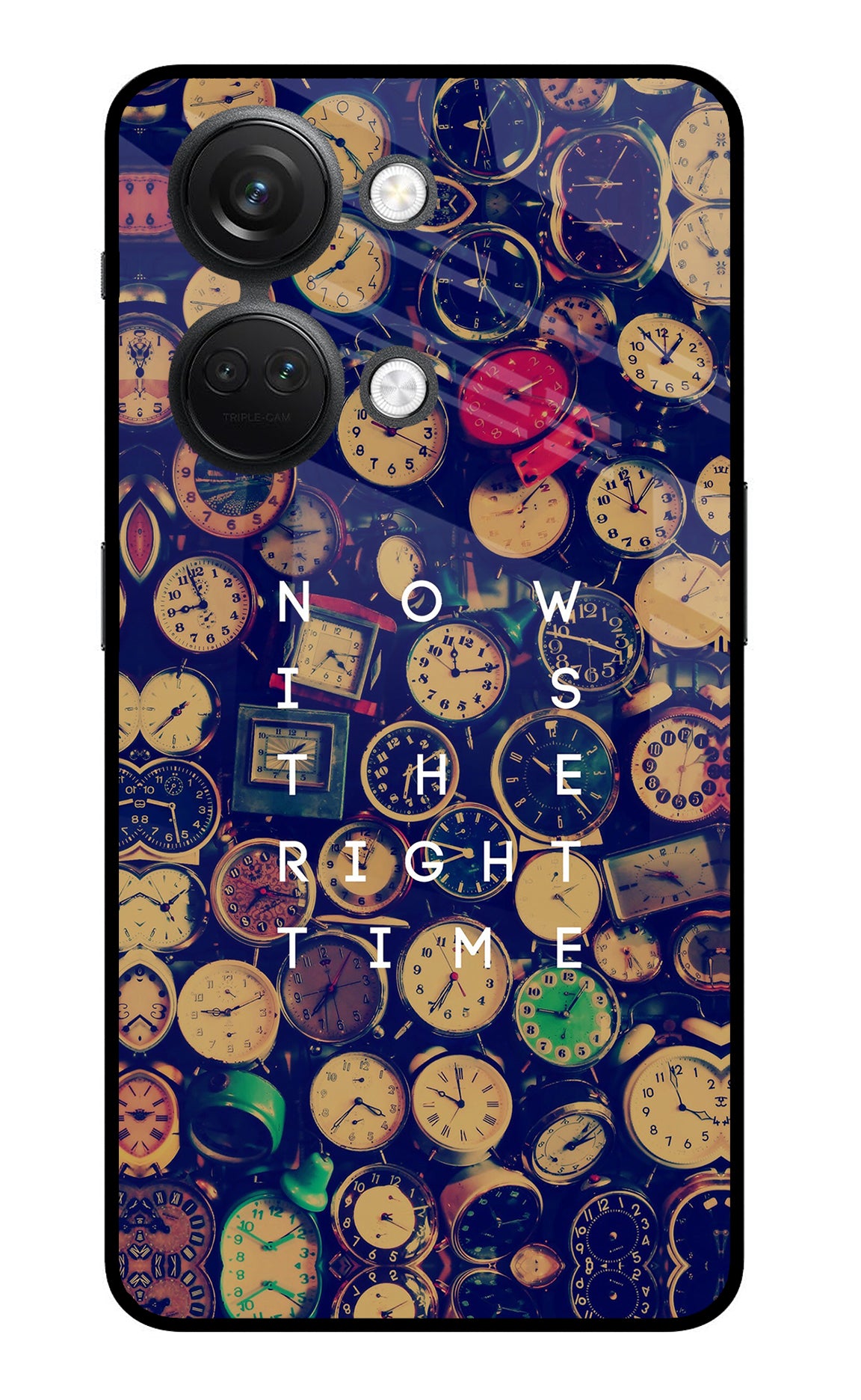 Now is the Right Time Quote OnePlus Nord 3 5G Back Cover