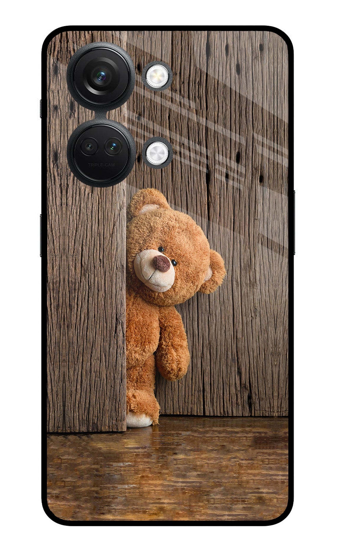 Teddy Wooden OnePlus Nord 3 5G Glass Case