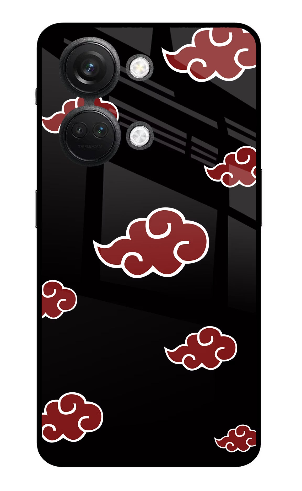 Akatsuki OnePlus Nord 3 5G Glass Case Back Cover by Casekaro