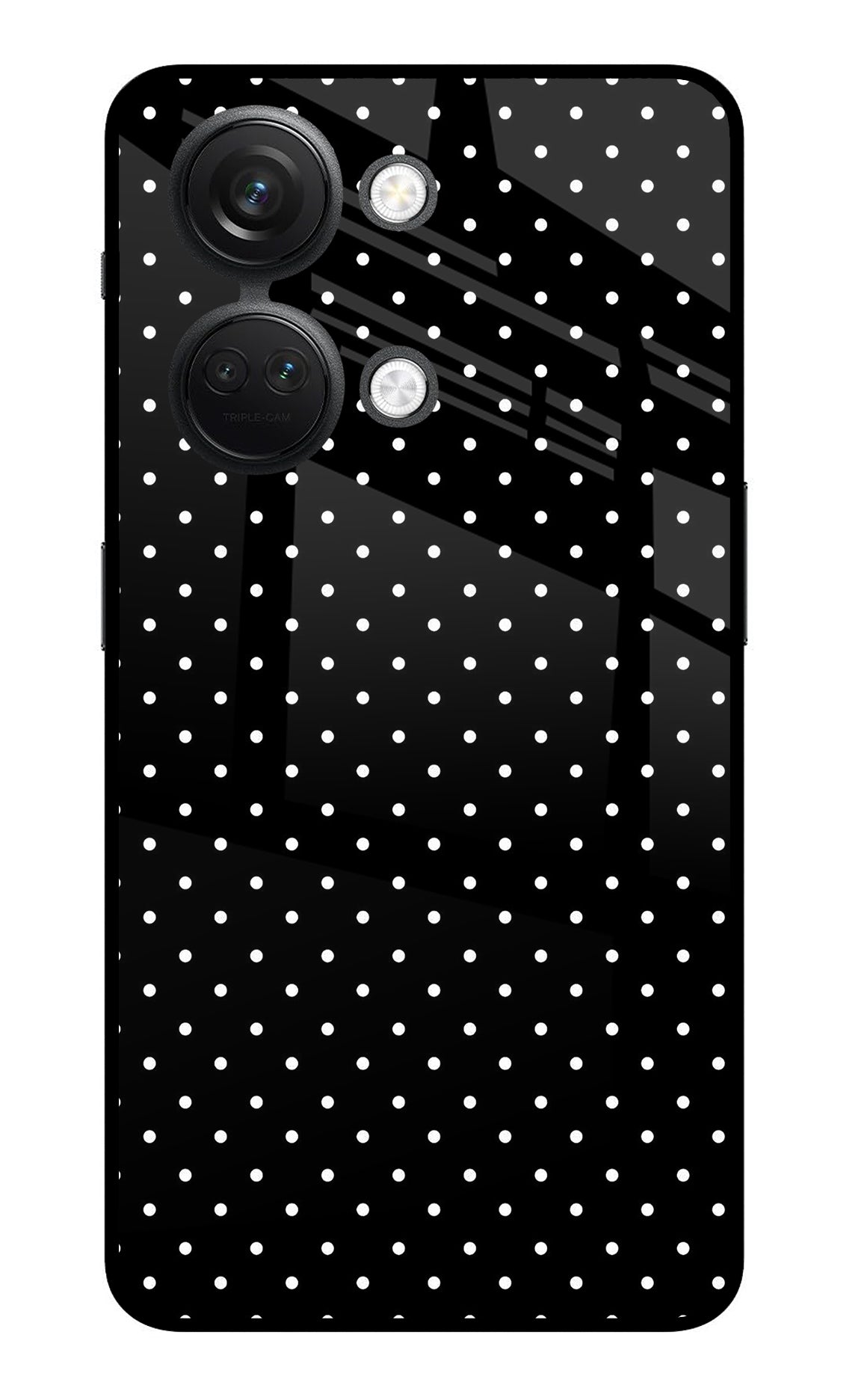 White Dots OnePlus Nord 3 5G Glass Case