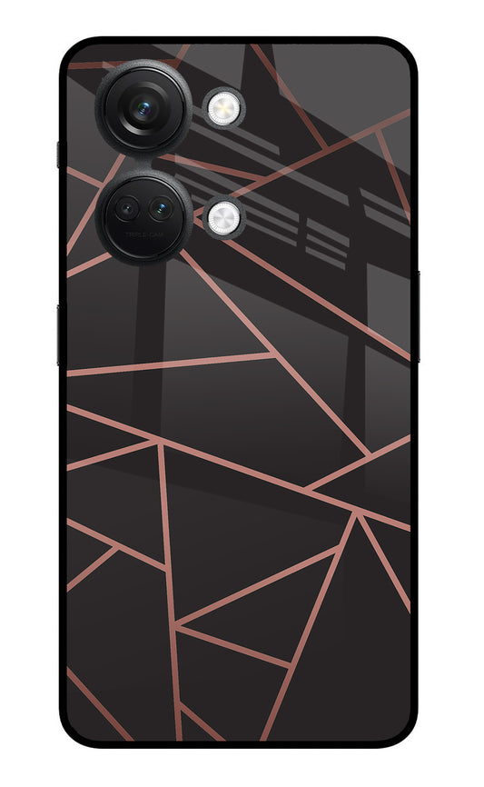 Geometric Pattern OnePlus Nord 3 5G Glass Case