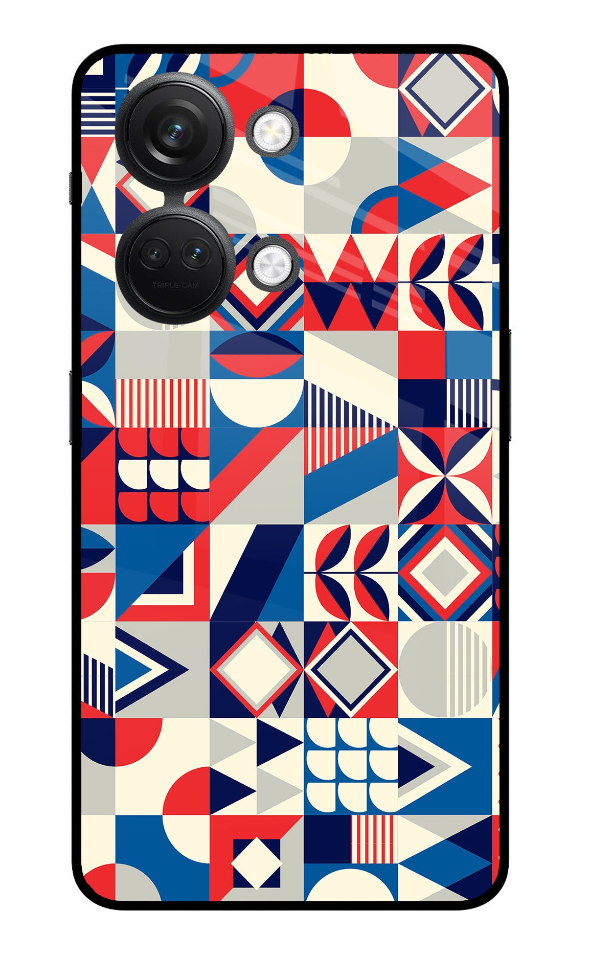 Colorful Pattern OnePlus Nord 3 5G Glass Case