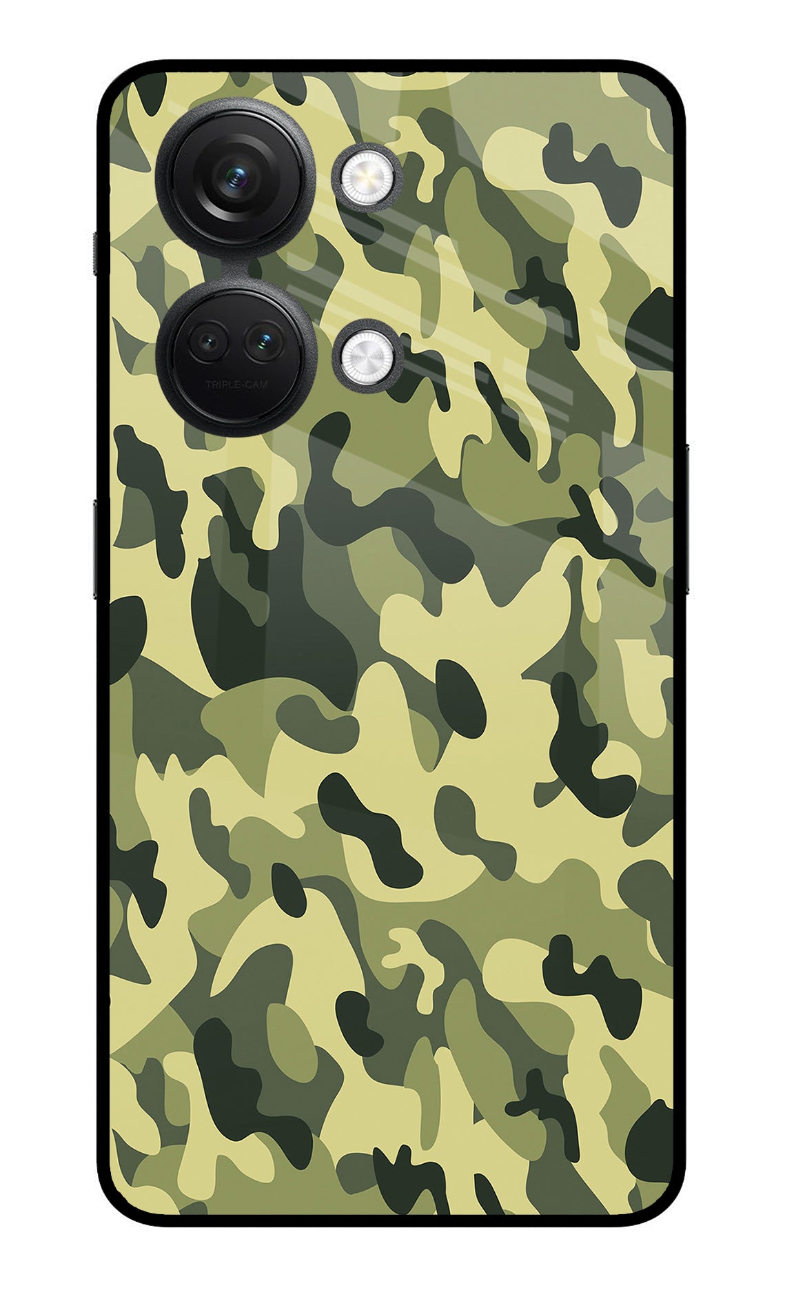 Camouflage OnePlus Nord 3 5G Glass Case