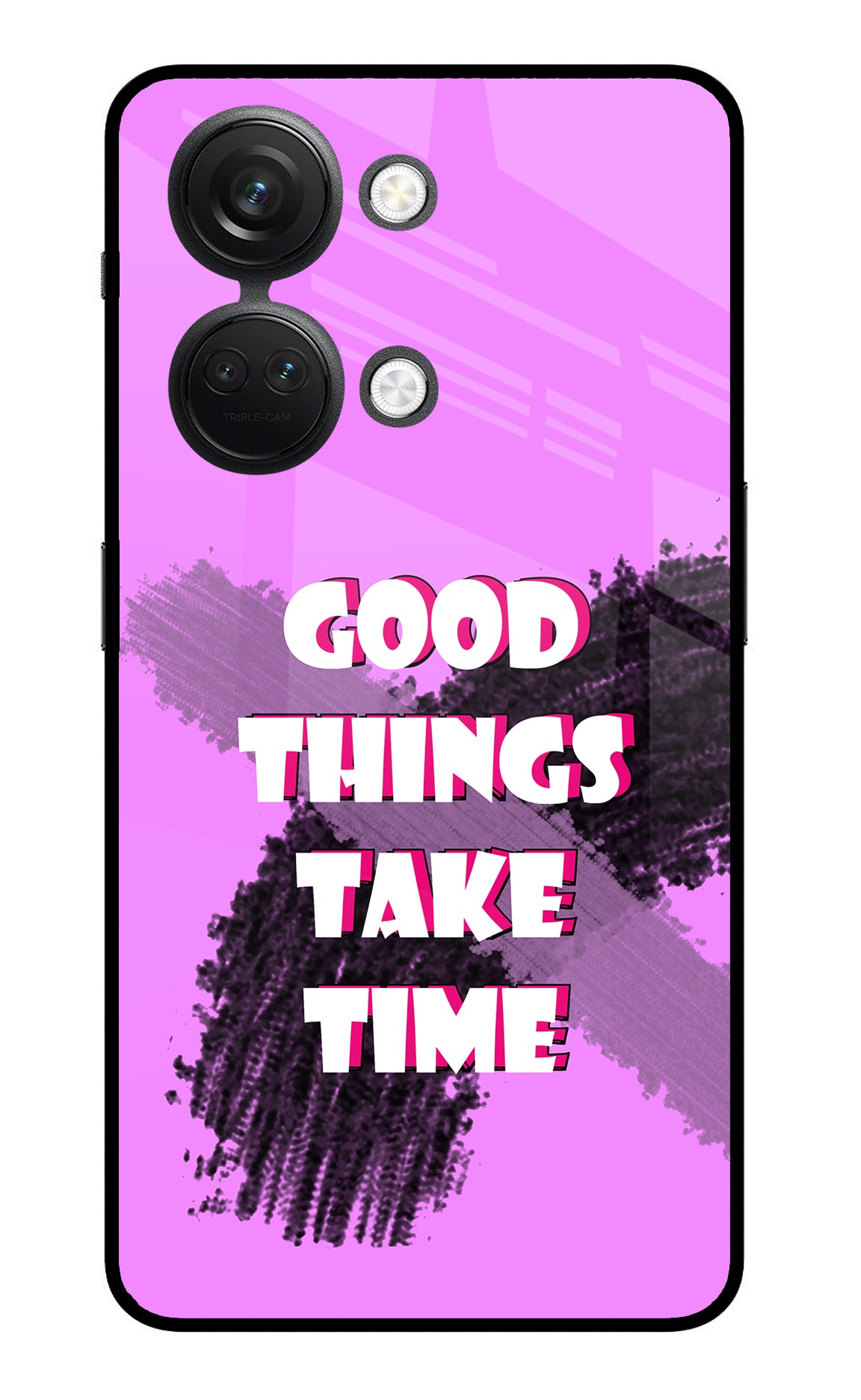 Good Things Take Time OnePlus Nord 3 5G Glass Case