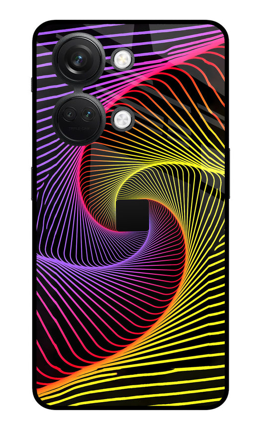 Colorful Strings OnePlus Nord 3 5G Glass Case