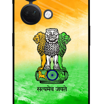 Satyamev Jayate Flag OnePlus Nord 3 5G Glass Case