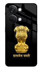 Satyamev Jayate Golden OnePlus Nord 3 5G Glass Case