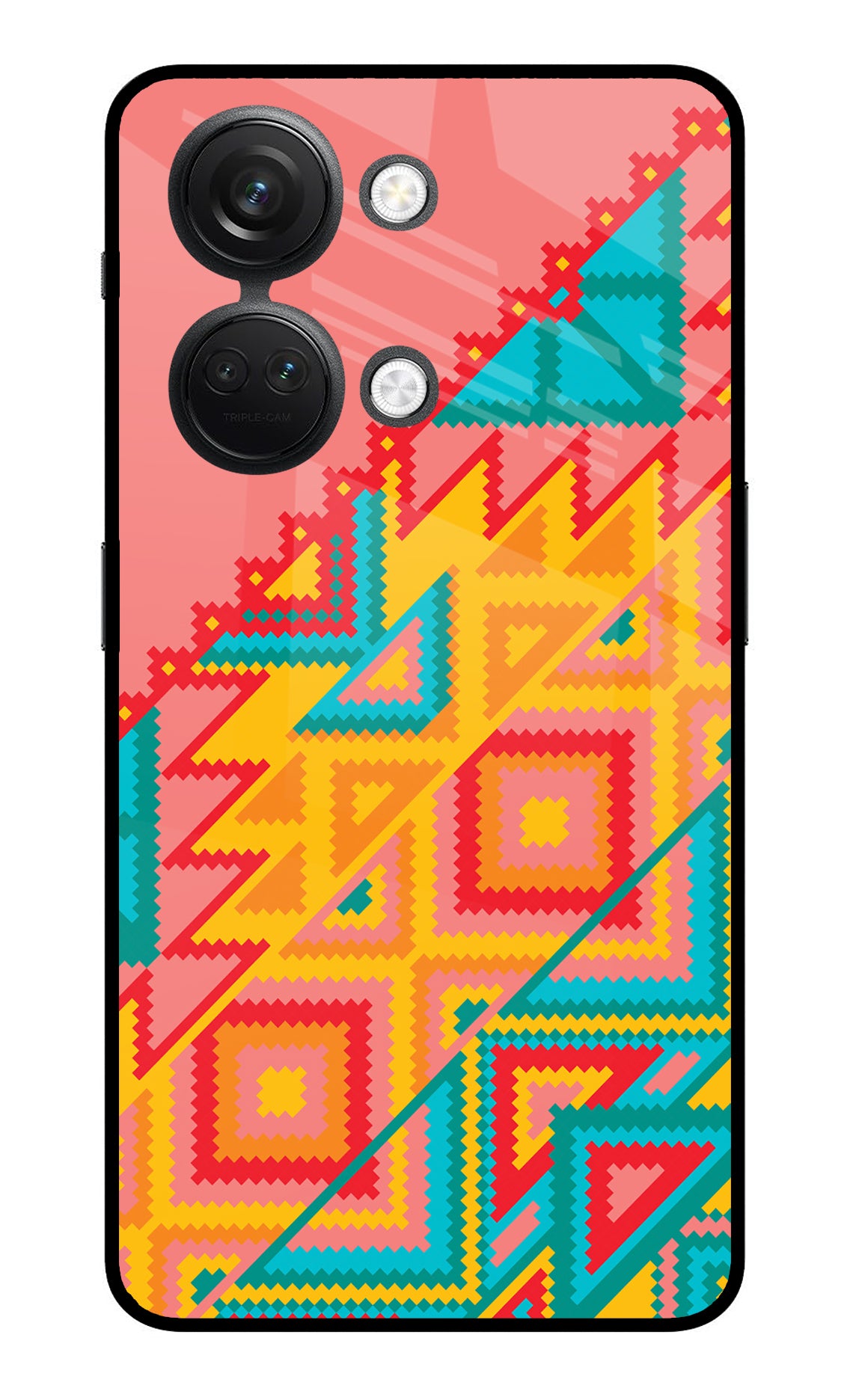 Aztec Tribal OnePlus Nord 3 5G Glass Case