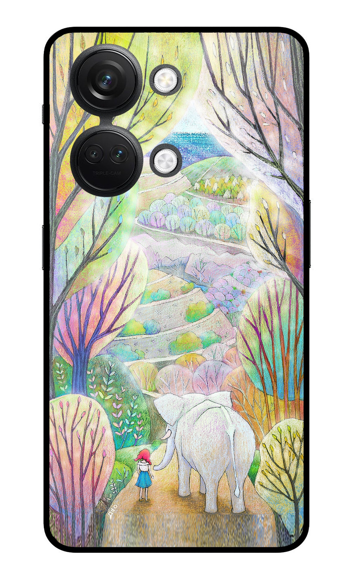 Nature Painting OnePlus Nord 3 5G Glass Case