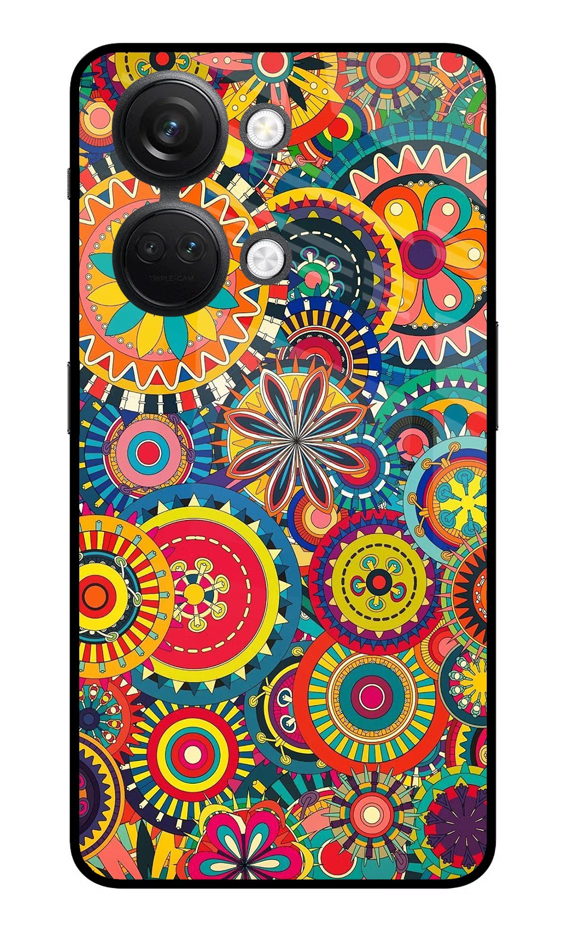 Gol Gol Art OnePlus Nord 3 5G Glass Case Back Cover by Casekaro
