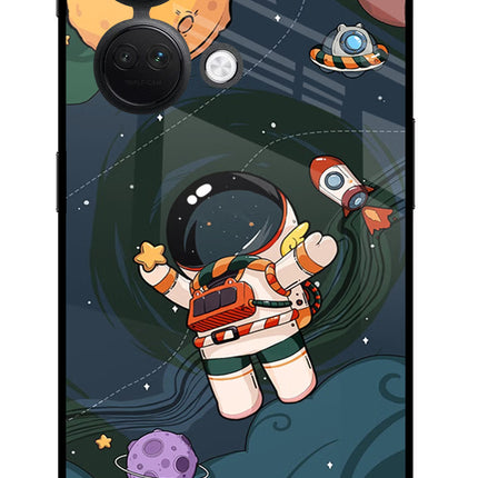 Cartoon Astronaut OnePlus Nord 3 5G Glass Case