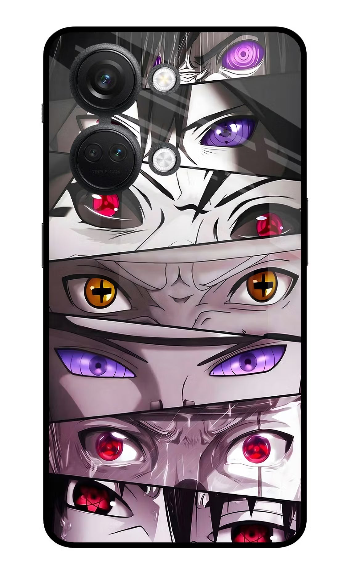 Naruto Anime OnePlus Nord 3 5G Glass Case Back Cover by Casekaro