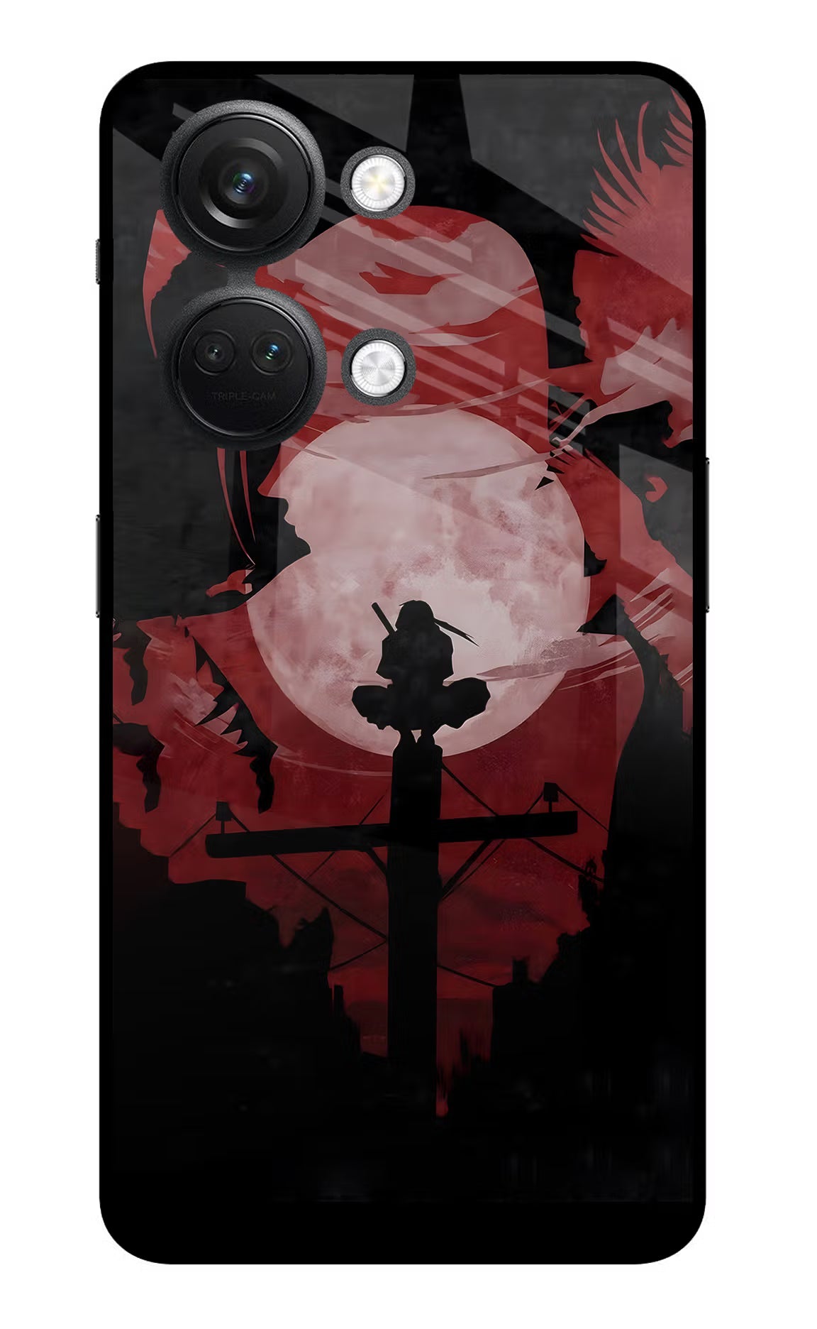 Naruto Anime OnePlus Nord 3 5G Glass Case Back Cover by Casekaro