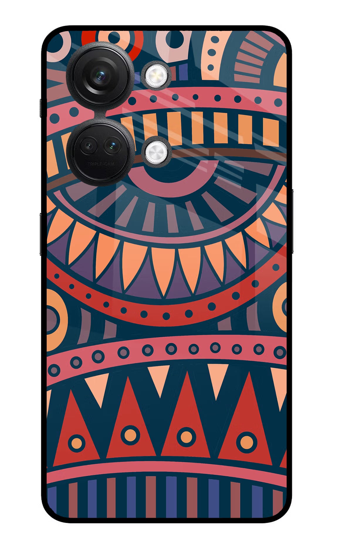 African Culture Design OnePlus Nord 3 5G Glass Case Back Cover by Casekaro